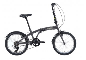 Bicicletas plegables Aluminio 20" New Iconic Lux Gris