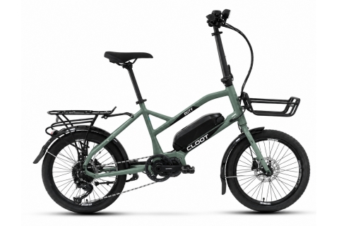 Ebike Mini Cargo E-VOLT LITE 3.0 Motor Central Shimano Verde 0