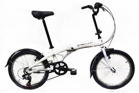 Bicicletas plegables Aluminio Iconic Lux Blanca 0