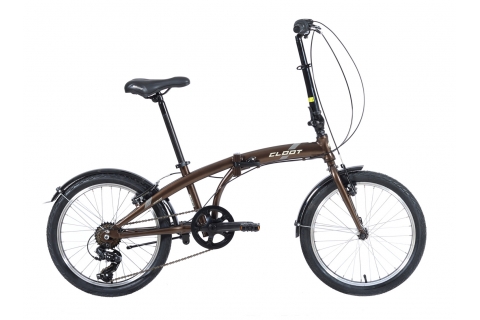 Bicicletas plegables Aluminio 20\" New Iconic Lux Marron 0