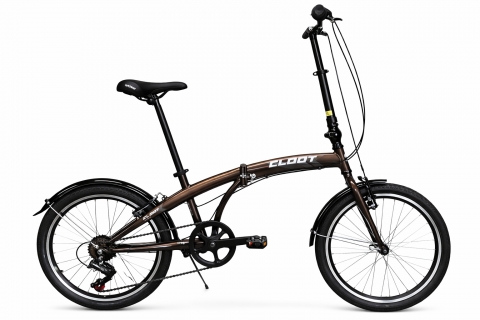Bicicletas plegables Iconic Marron 0