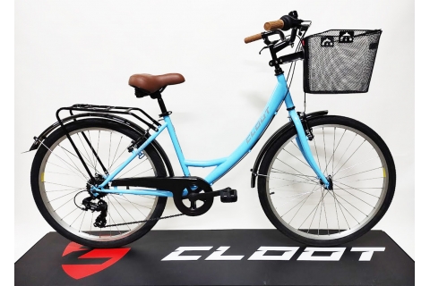 Bicicletas de paseo Cloot Relax 26\" Azul 0