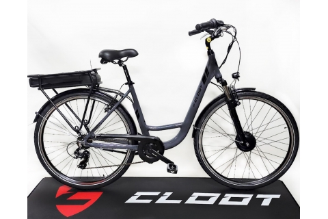 Bicicletas eléctrica e-CLOOT Ionic Gris Bateria 15.6AH 0