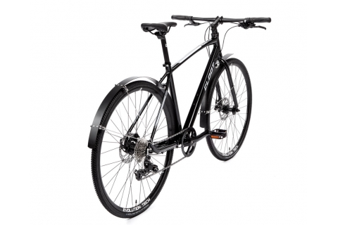Bicicletas hibrida Cloot Tournig 700X Negra 4