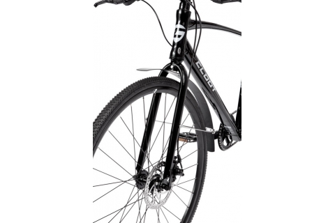 Bicicletas hibrida Cloot Tournig 700X Negra 7