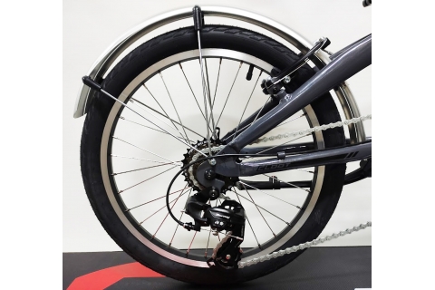Bicicletas plegables Aluminio 20\" New Iconic Lux Gris 4