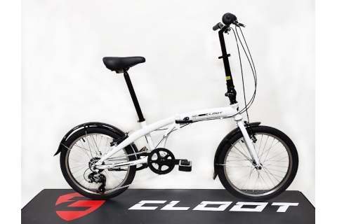 Bicicletas plegables Aluminio 20\" New Iconic Lux Blanca 0