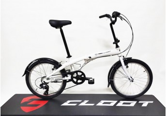Bicicletas plegables Aluminio Iconic Lux Blanca