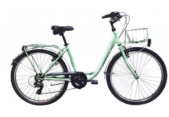 Bicicletas de paseo Cloot Relax 26" Verde