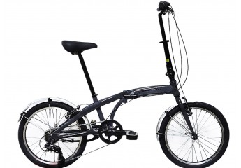 Bicicletas plegables Aluminio 20" New Iconic Lux Gris