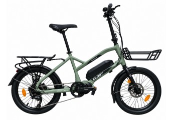 Ebike Mini Cargo E-VOLT LITE 3.0 Motor Central Shimano E5100 bATERIA 540WH Verde