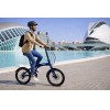 Bicicleta plegable Aluminio 20" Iconic Lux  Disc Azul 1